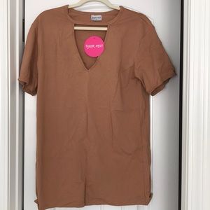 Tiger Mist oversized tee shirt dress NWT